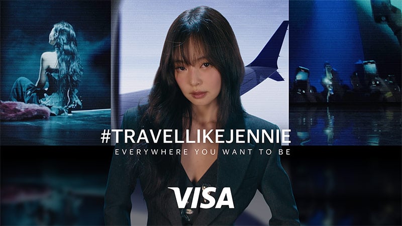Jennie x Visa